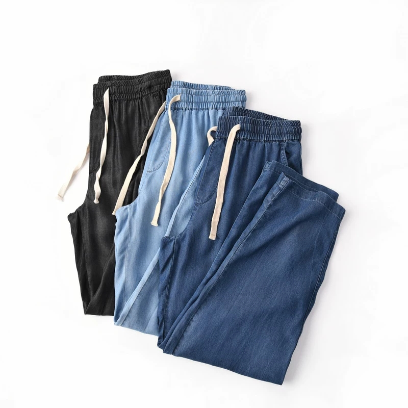 Breathable Mens Lightweight Cotton Sweatpants - Perfect For Daily Wear & Exercise