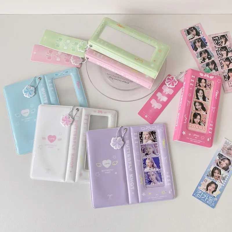 Multicolors Photo Booth Frame Photo Booth Album For 2x6 Inch Photo Strips Album 20 Pages 40 Photos Z250729