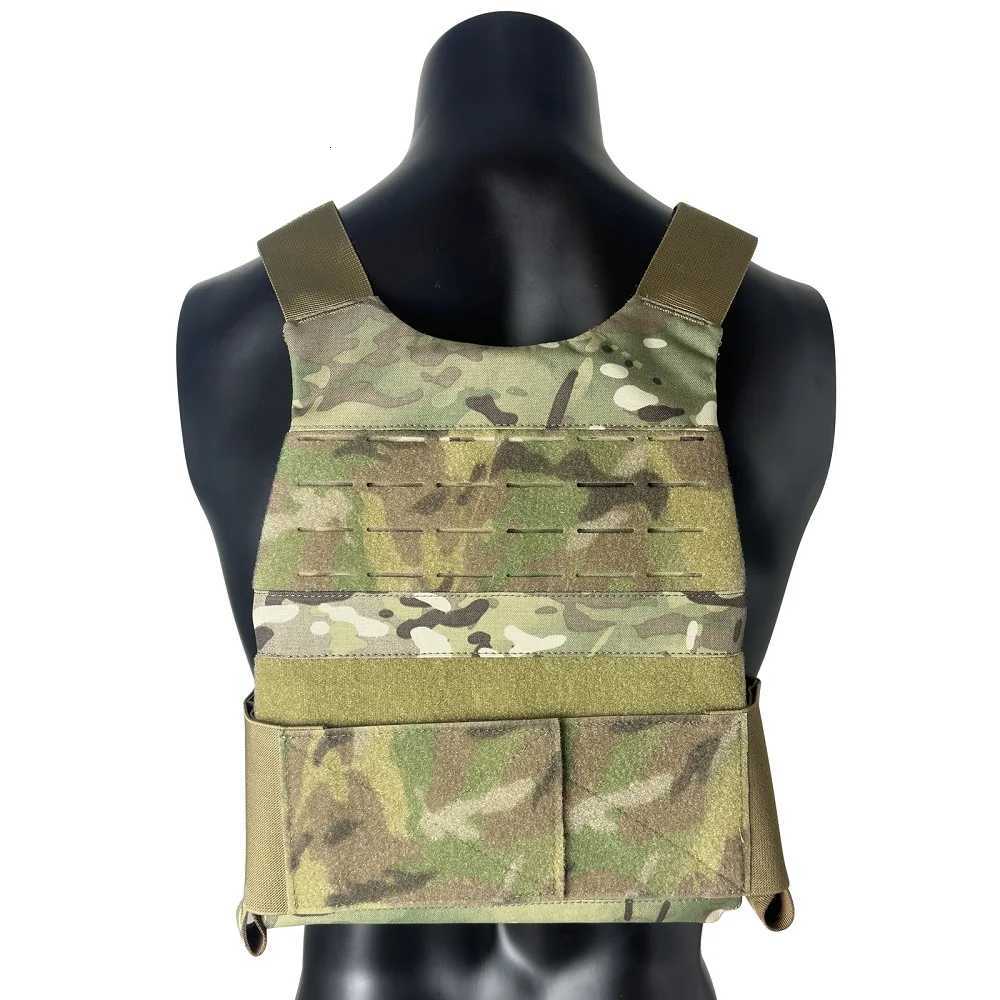 Tactical Molle Chest Rig Vest 500D Laser Cut Vest Tactical Quick Release Modular Magazine Pouch FCSK MK3 Chest Rig Backpack Z250728