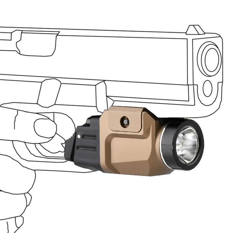 WADSN TR-7 X Mounted Light 800 Lumens Hunting Weapon Airsoft Flashlight Includes High Low Paddle Switches Fits 20mm Rail Lantern R250728