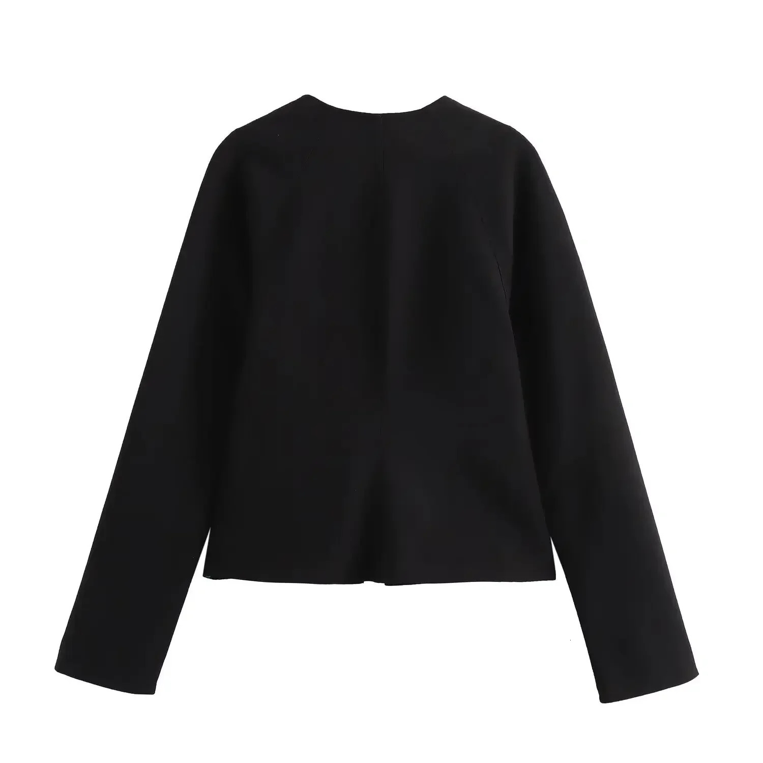 100% Cotton Shirt for Women Summer Loose Casual Streetwear Office Lady Style VNeck Shirt 250729