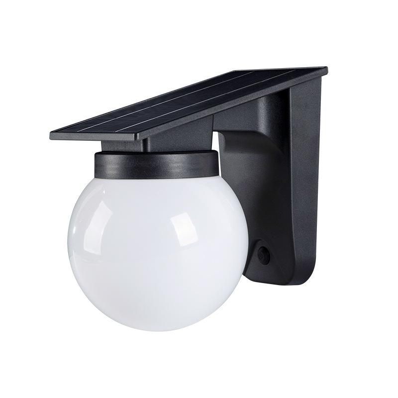2025 Brand New Solar Powered Fence Outdoor Waterproof Simple Modern Corridor Staircase Exterior Wall Courtyard Lamp