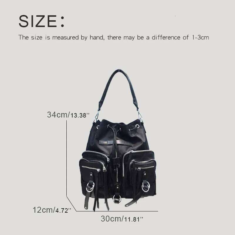 Women's Bags Designer Women's Bags Designer Moto & Bike Backpack Fo Women Designe Handbag Puse 2023 New In Polyeste Peppy Style Multiple Poc