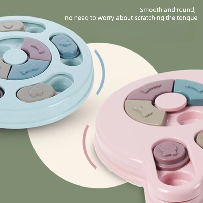 Pet toys for cats and dogs relieving boredom feeding plates slow food bowls interactive brain training equipment 250729