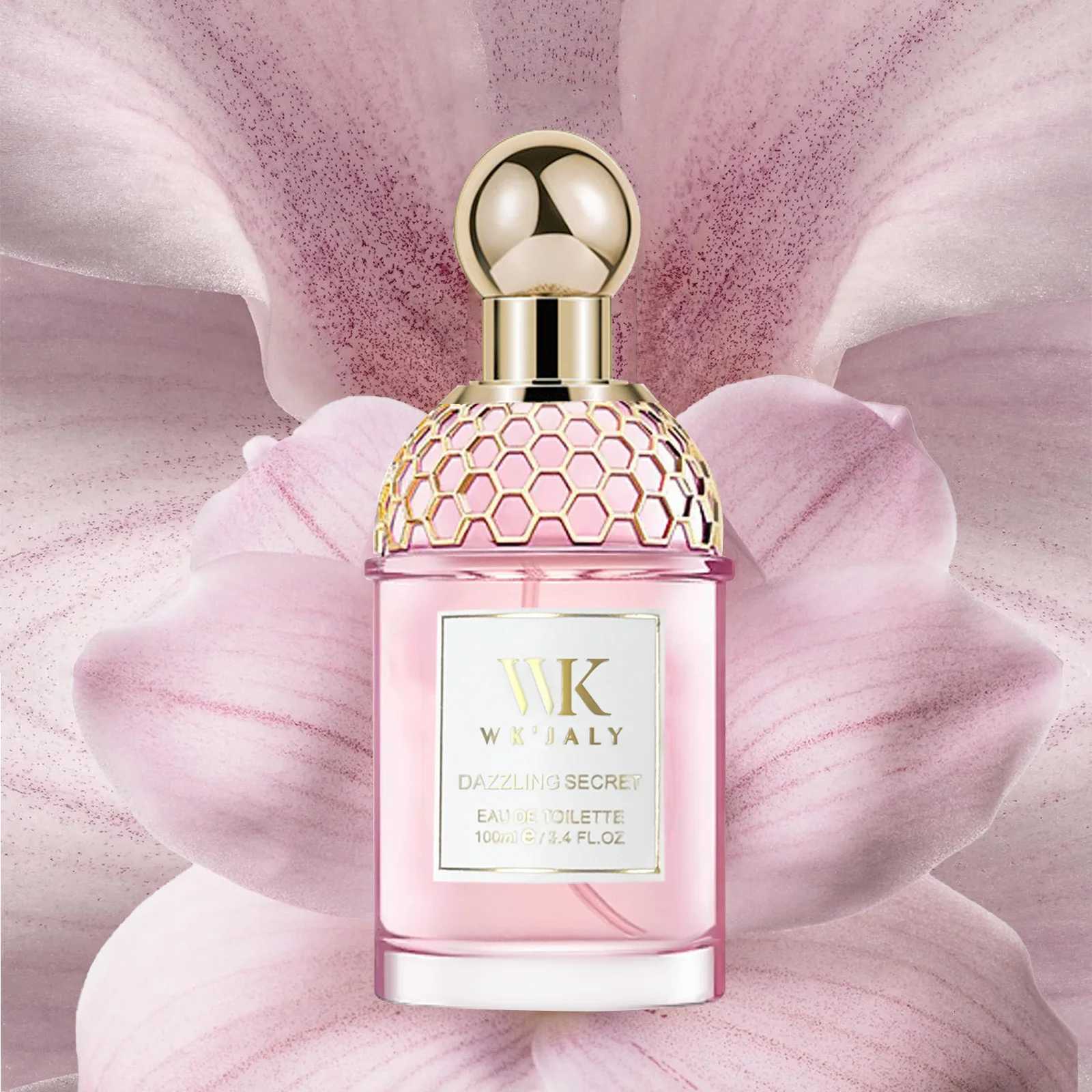 100ml/3.4 oz WK JALY Dazzling Secret Eau De Toilette Spray With Notes of Vanilla Musk Violet Woody Long Lasting Fragrance Z250809