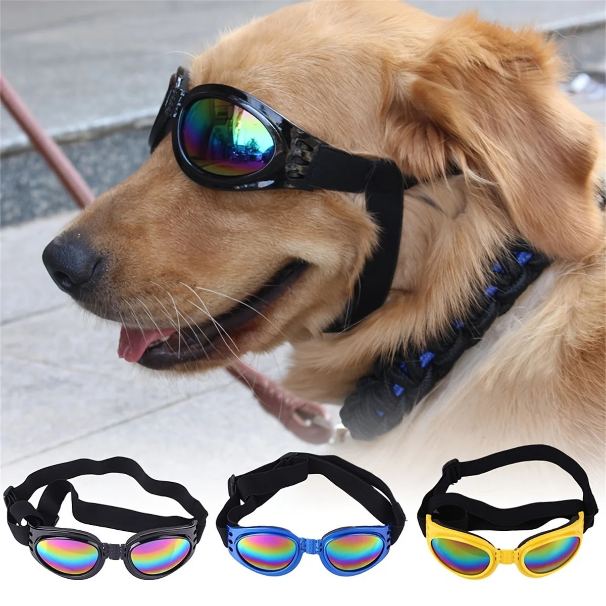 Cool Foldable Pet Sunglasses Dog Glasses For Outdoor And Sun Protection Accessories Dogs Cats 250729