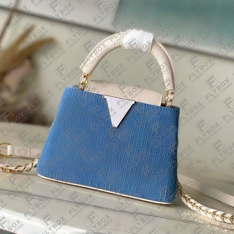 M12947 Capucines Mini Bag Totes Handbag Shoulder Bag Crossbody Women Fashion Casual Luxury Designer Top Handbag Bag TOP Quality Purse Pouch Fast Delivery