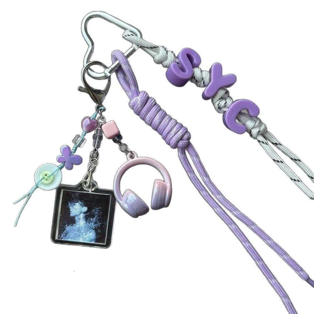 Homemade Single Yi Pure Theme Bag Hanging Celebrity Merchandise Fan Support Color Keychain Pendant Decoration