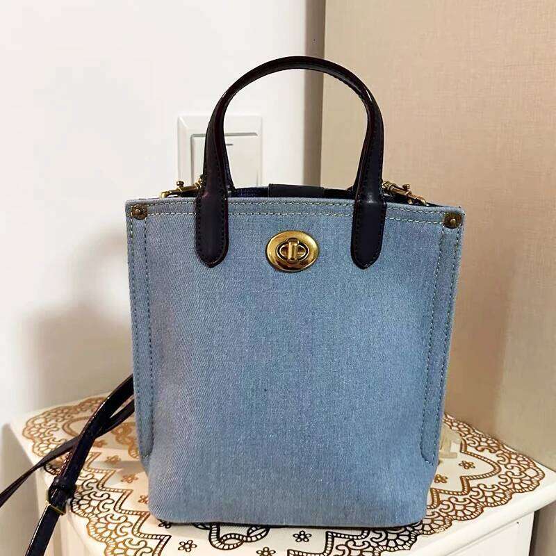 Women's Bags Designer Women's Bags Designer England Style Denim Mini Mobile Phone Bags For Women Designer Handbags Purses New In Lock Top Ha
