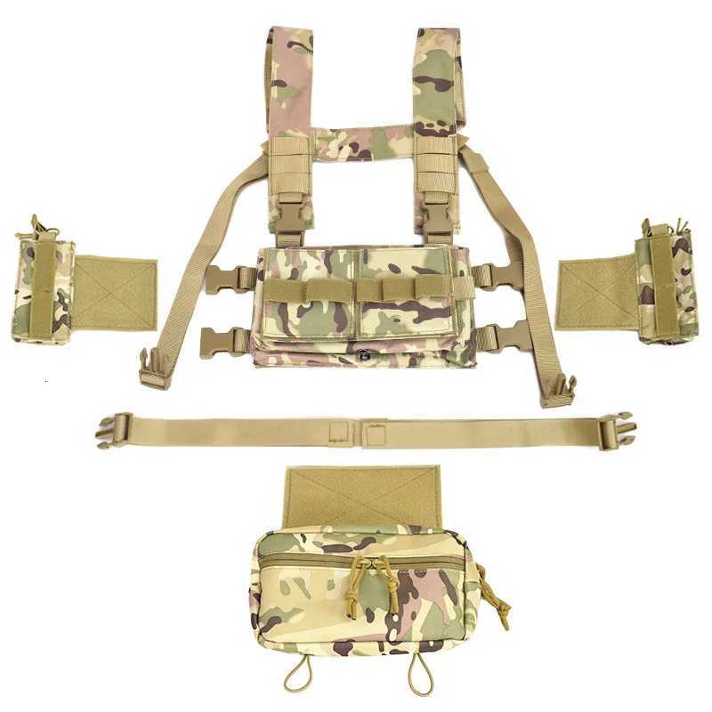 MK3 Chest Rig Multi-Purpose Light Weight H Harness Rifle Magazine Pouch Insert Combat Carrier Airsoft Vest Hunting Accessories Z250728