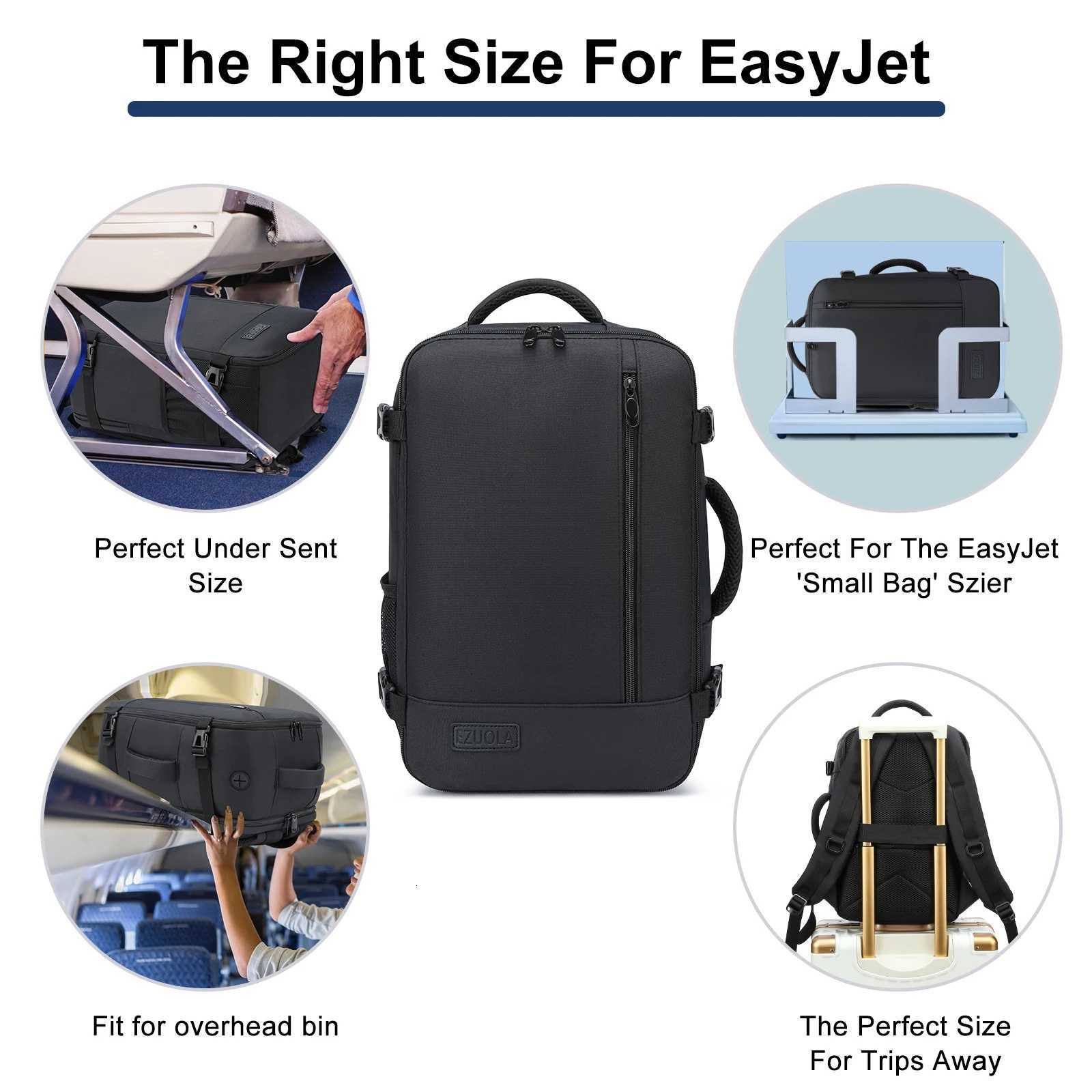 travel backpacks 40x20x25 ryanair Hand luggage with laptop compartment portable luggage students business people school cabinbag S250728