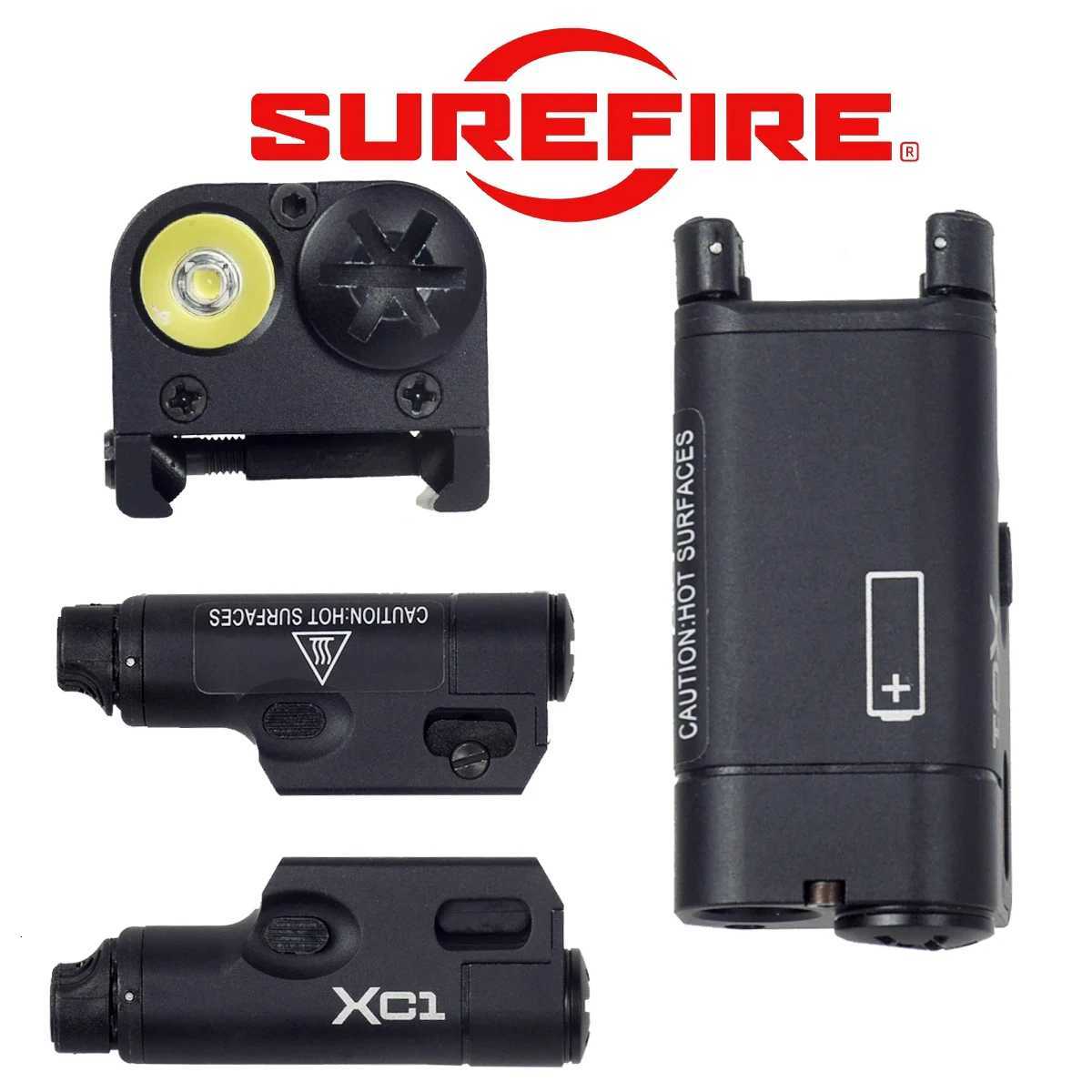 Tactical XC1 Weapon LED Light Upgrade Metal Hunting Pistol Scout Flashlight for Airsoft Glock 17 18C 19 Gun AccessoriesXJ250728