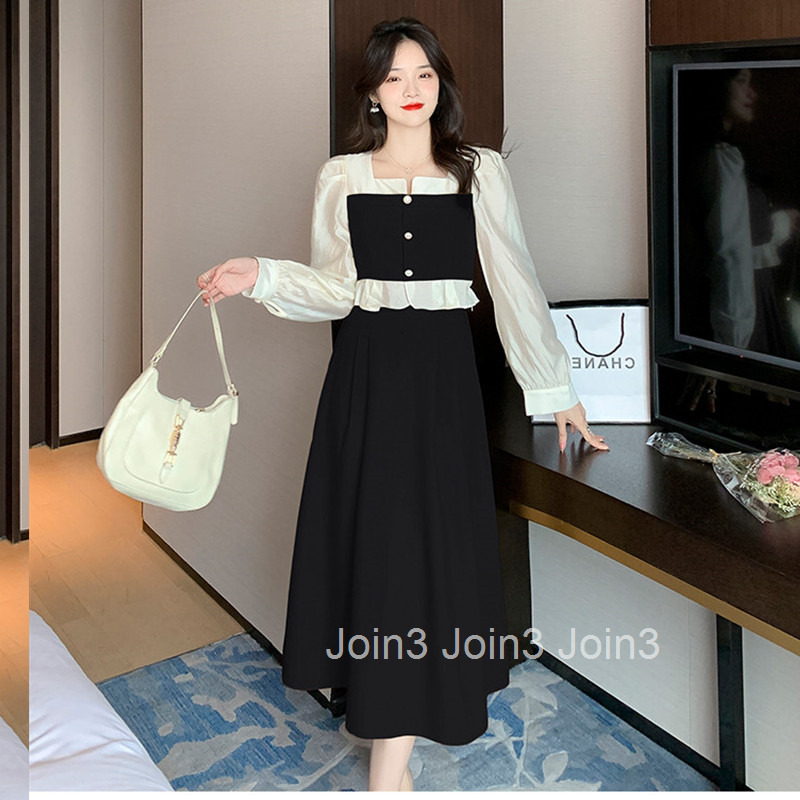 Korean Chic Fashion Age-Reducing Little Fragrance Set for Women Autumn New Short Top A-Line Midi Skirt Two Pieces