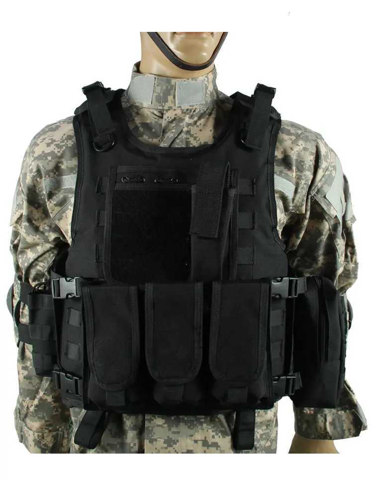 Outdoor Vest Military Hunting Equipment CS Military Combat Training Air Gun Color BulLEt PROtective Vest Z250728
