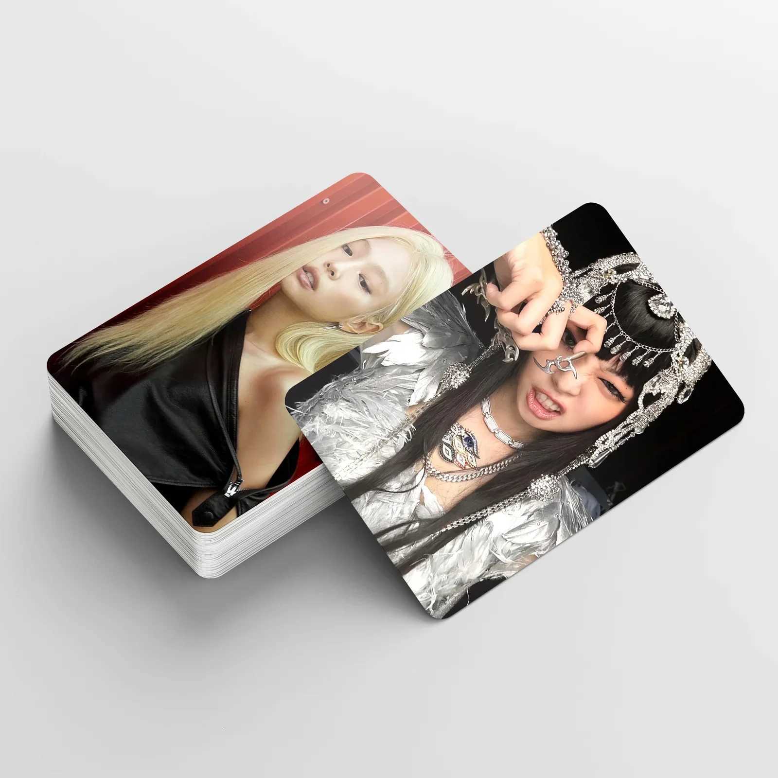 55Pcs/Box Kpop RUBY LIKE JENNIE SOLO Lomo Card New Album HD Photo Print Pictures Photocard For Fans Collection Postcards Gifts Z250729