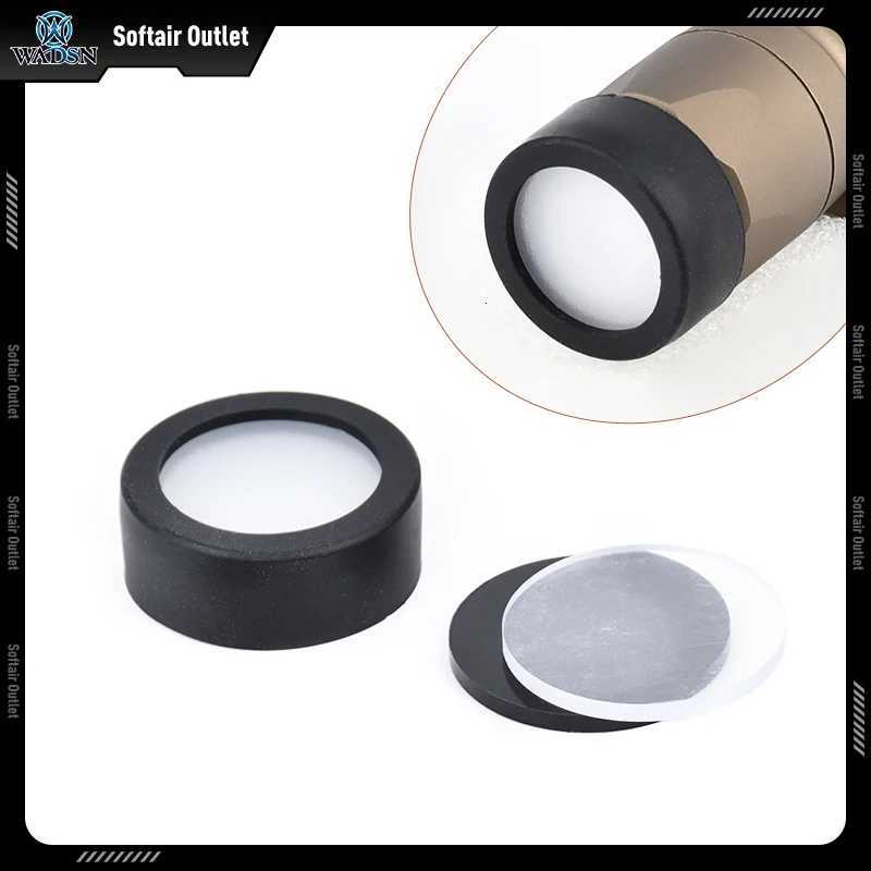 1R Filter Airsoft M300 M600 Flashlight Soft Light Lampshade Protect Cover fit Wadsn M300A/M300B/M600C/M600B Scout Lamp XJ250728