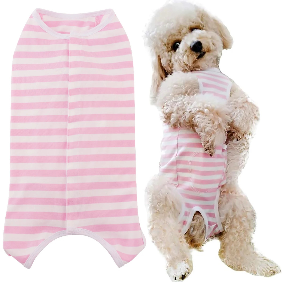 Dogs Recovery Suit Post Surgery Shirt for Puppy Wound Protective Clothes Little Animals 250729