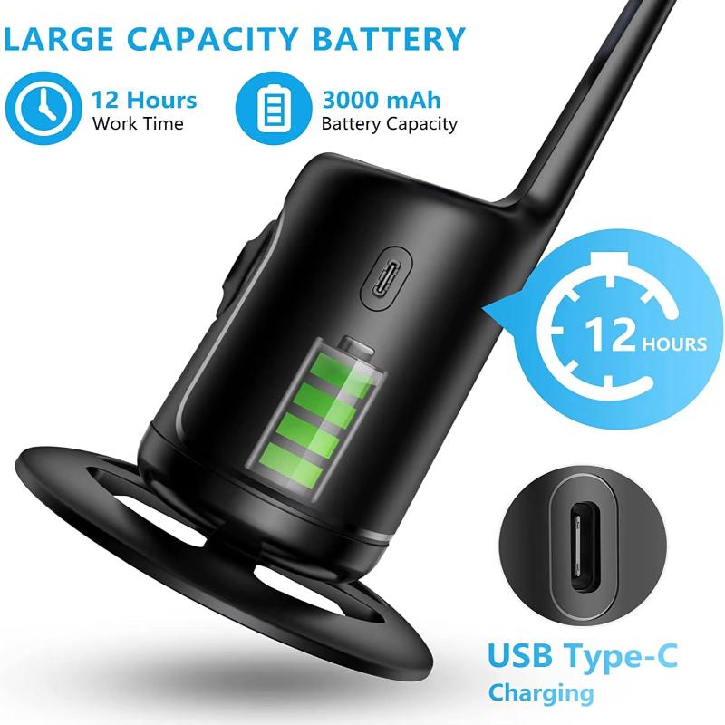 AI Gimbal Tripod Auto Face Tracking 360 Rotating Stand with Remote and Gesture Control Rechargeable Smart for Vlog Cell Phone Photo Video Live Intelli