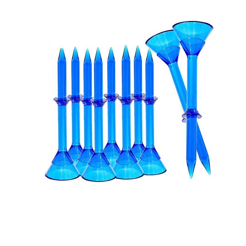 85mm golf nail mug durable and tough golf nail golf accessories factory spot wholesale wear-resistant Multicolor Low-Resistance Golf Tees with Positio