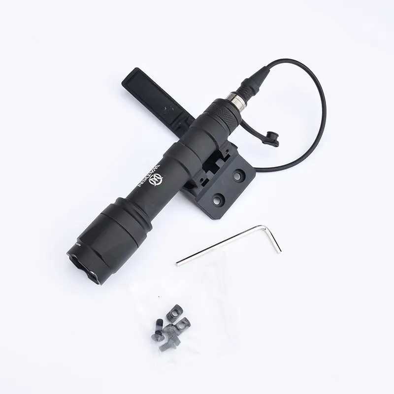 Vadsn Tactical Flashlight M300 Outdoor Hunting Spotlight M600C Offset Mounting Base M600 Scout Light Base Fit Mlok Keymod R250728