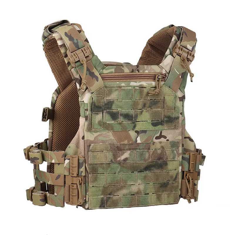 K19 Full-Size Hunting Vest Plate Carrier Fit for 80-110 cm MOLLE Quick Release Fast Adjust Cummerbund Chest Rig Z250728