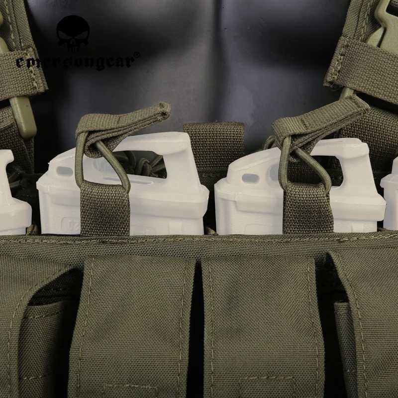 Emersongear For MF Style UW IV Chest Rig Lightweight MOLLE Combat Tactical Vest Plate Carrier Outdoor Protective Airsoft Hunting Z250728