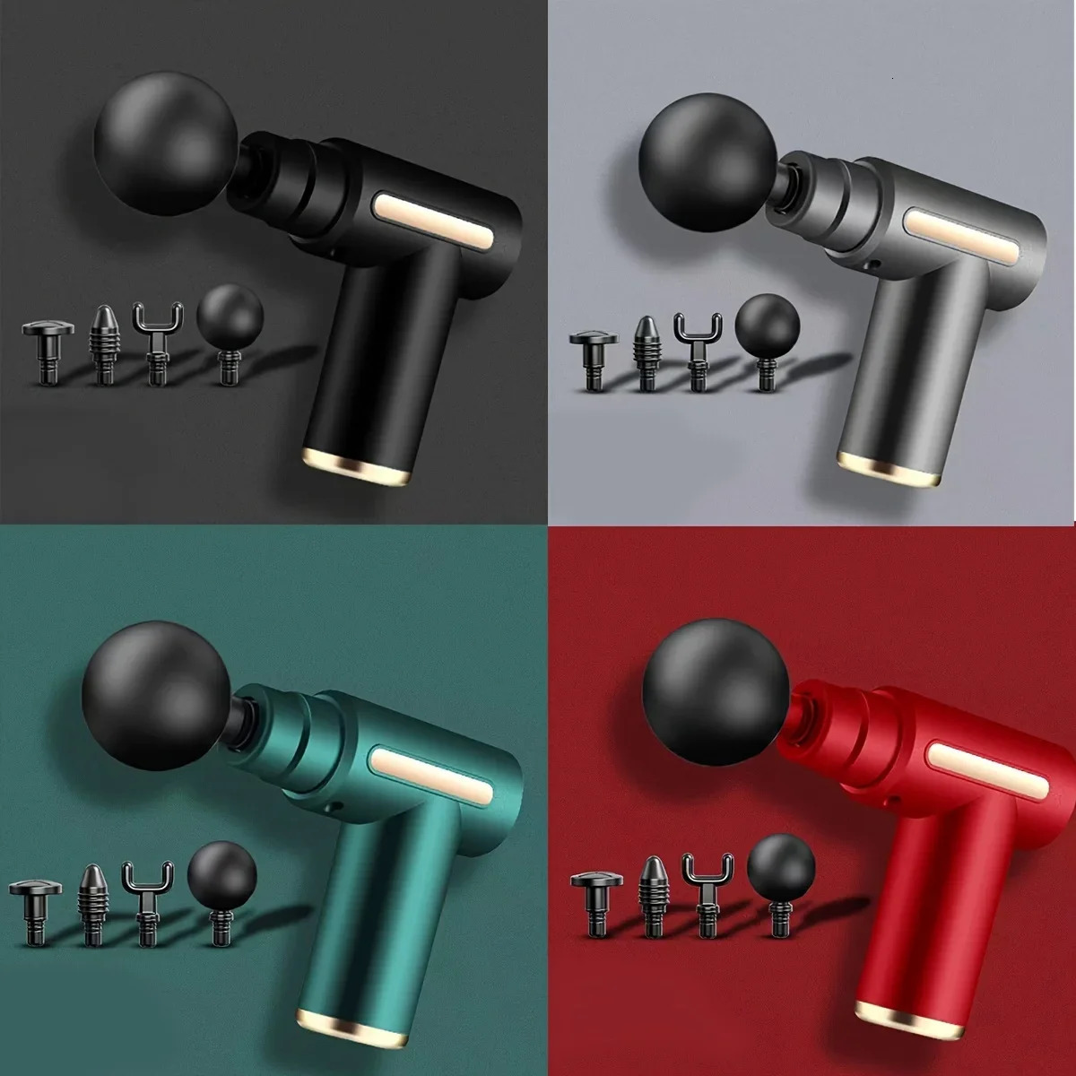 Fascial Gun Muscle Massage Deep Tissue Handheld Percussion Massager For Body Back And Neck Leg 250714