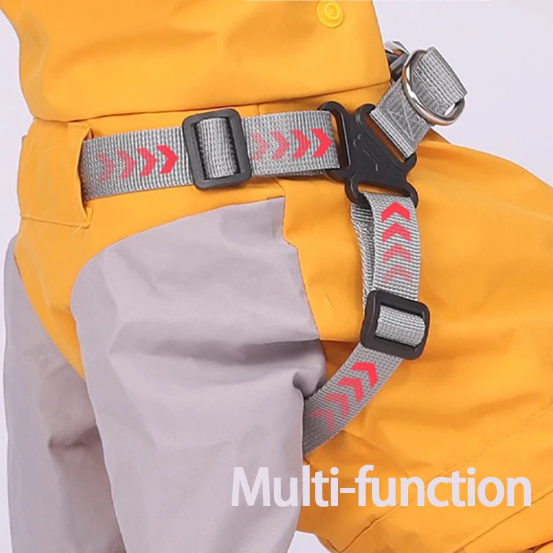 Pet Dog Waterproof Coat Puppy Hooded Jacket for Rainy Day Outdoor Raincoat Reflective Clothing Small Medium Large Dogs 250729