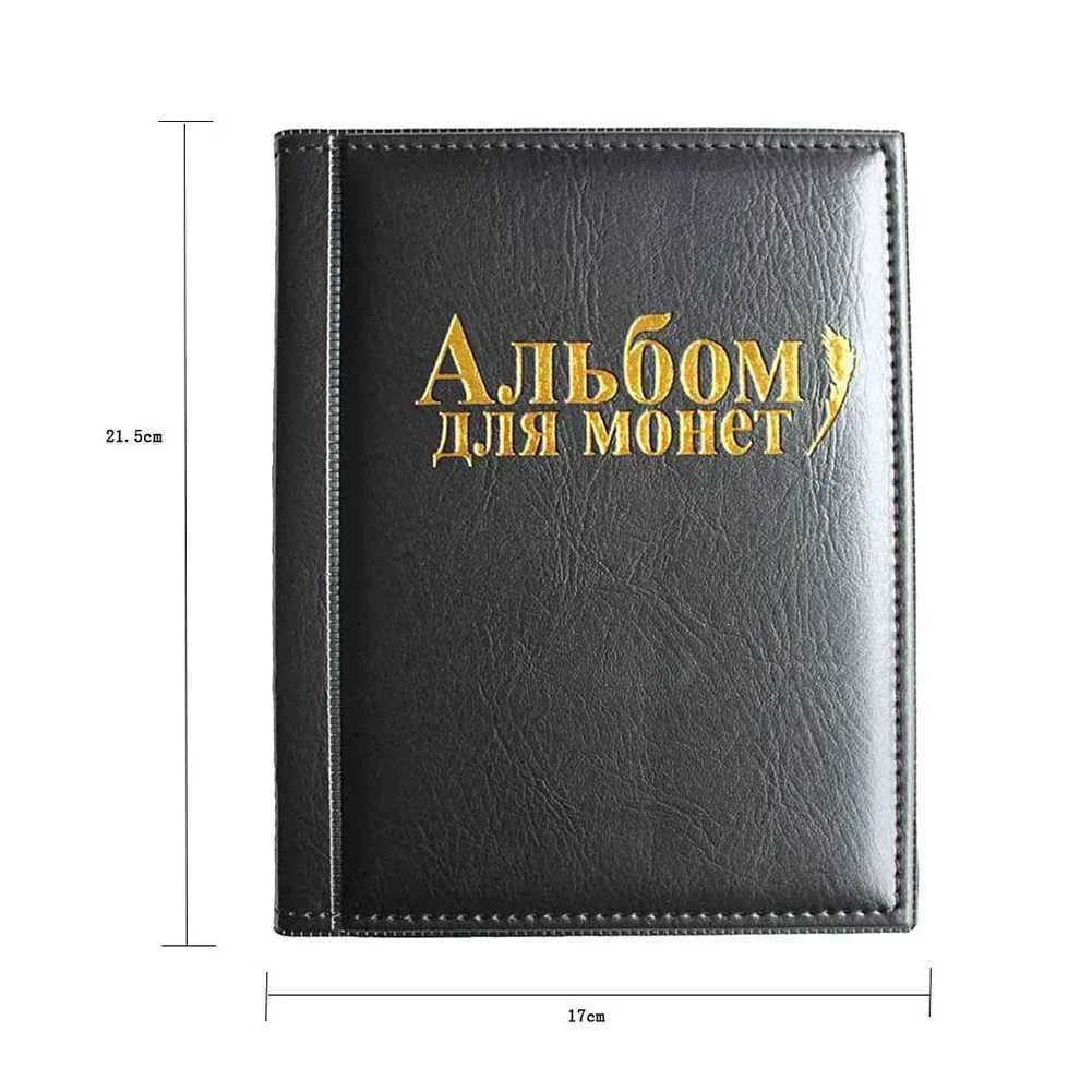 Collecting Money Albums 250 Pockets 10 Pages Coins Collection Album Book for Collector Coin Holder Album Mini Penny Coin Storage Z250729