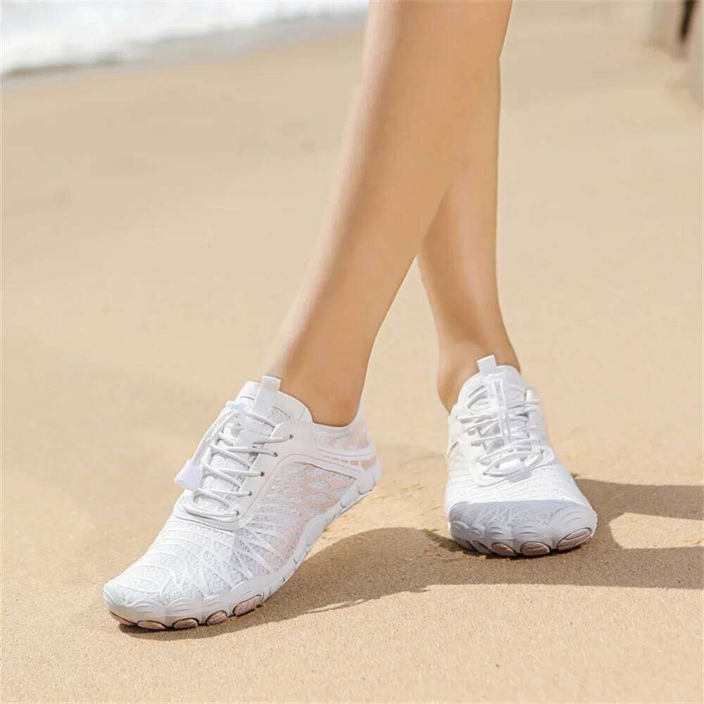 Aqua For Women Men Barefoot Water Shoes Anti-Slip Quick-Drying Outdoor Beach Upstream Wading Swimming Shoe Sneakers Unisex