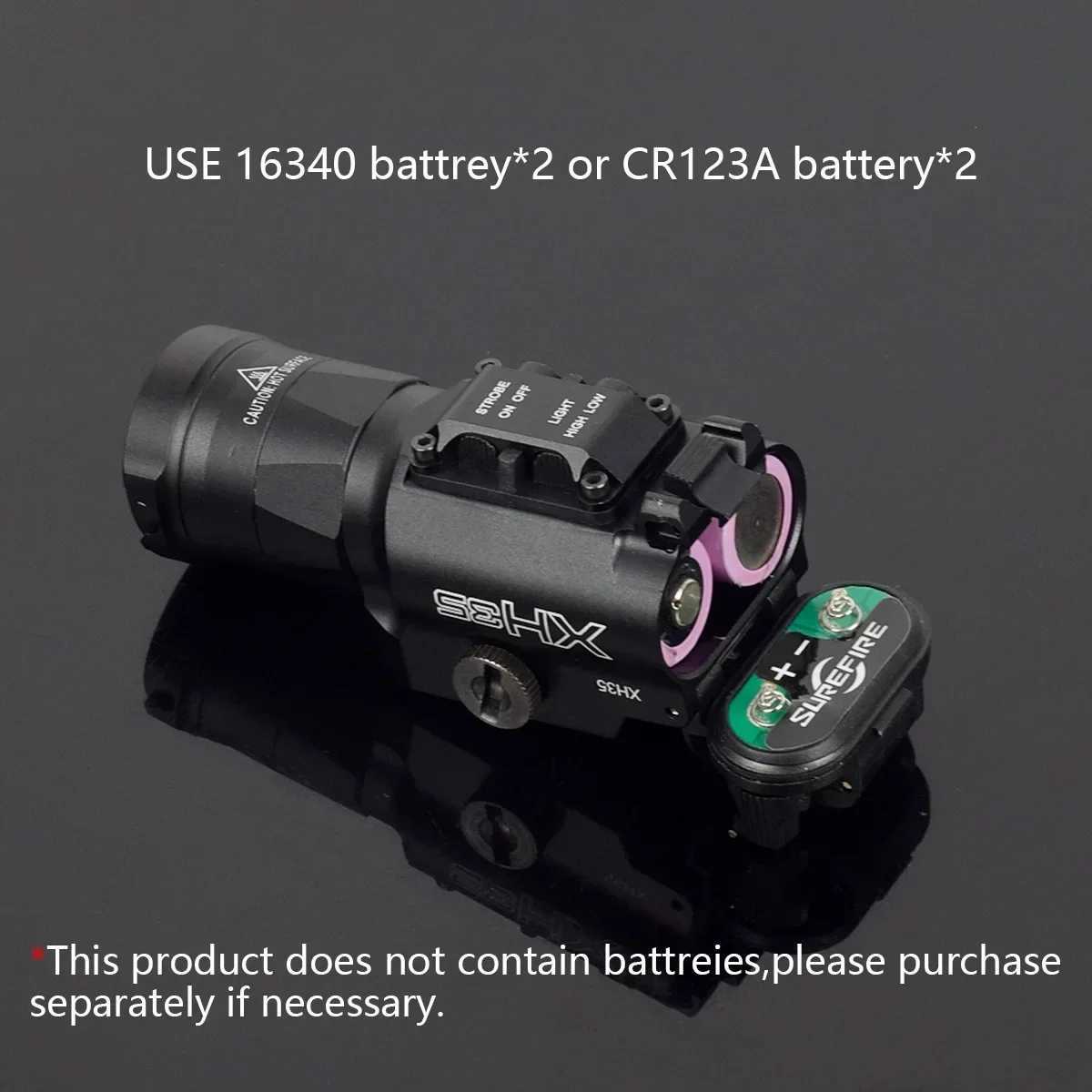 Tactical X300 X300U Ultra X300UH-B XH35 Weapon Light Fits 20mm Rail Airsoft Pistol Rifle Hunting Flashlight XJ250728