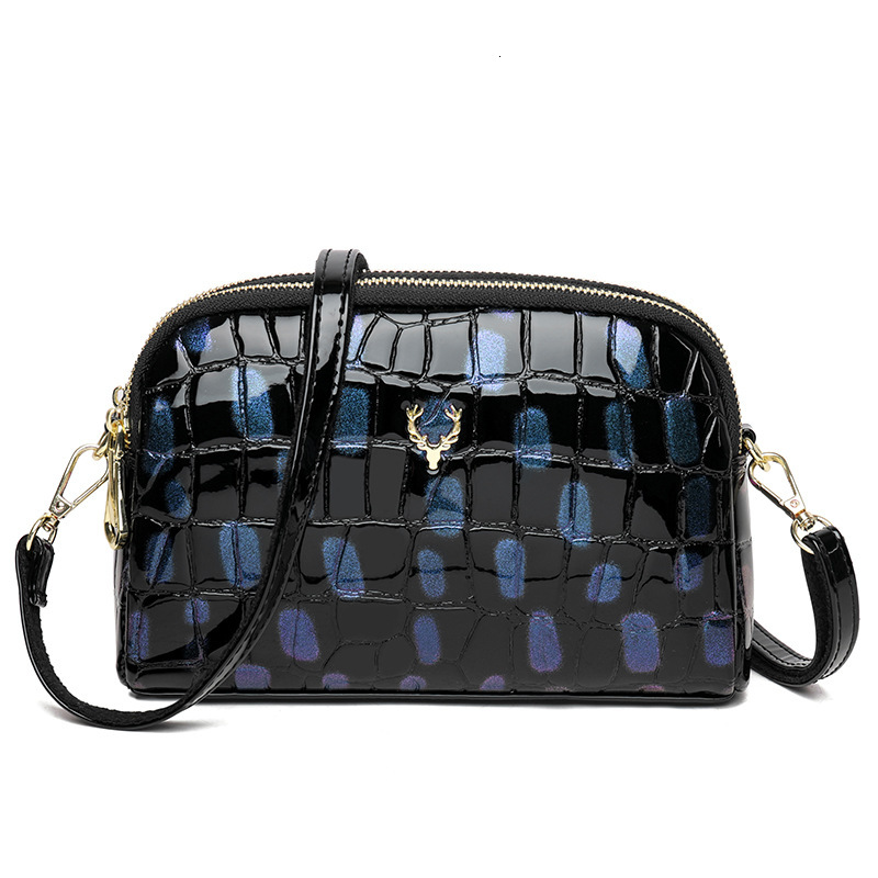 DHAL 2025 New Crocodile Fashion Versatile Women's Shell Simple Crossbody Small Bag for Women