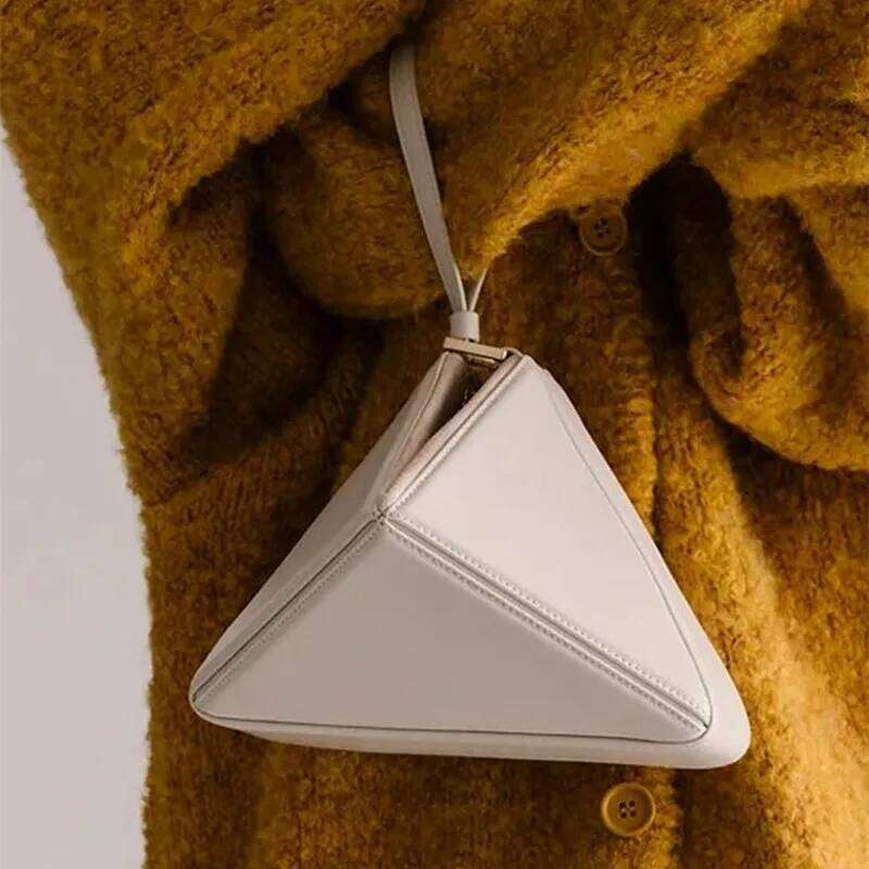 2025 Turkey Style Designer Fold Triangle Women's Handbags Fashion Patchwork Candy Unique Leisure Totes Female Crossbody Bags