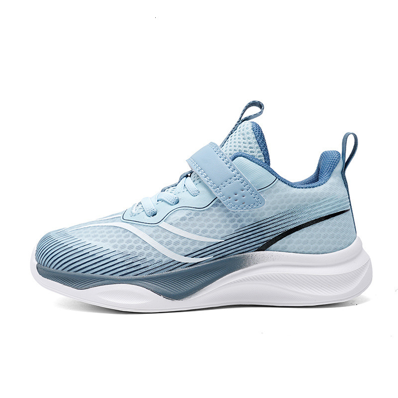 Boys' Sports Spring and Autumn Children's Rotating Buckle Anti-Kick Closed-Toe Non-Slip Fashion Running Shoes Back-to-School Season