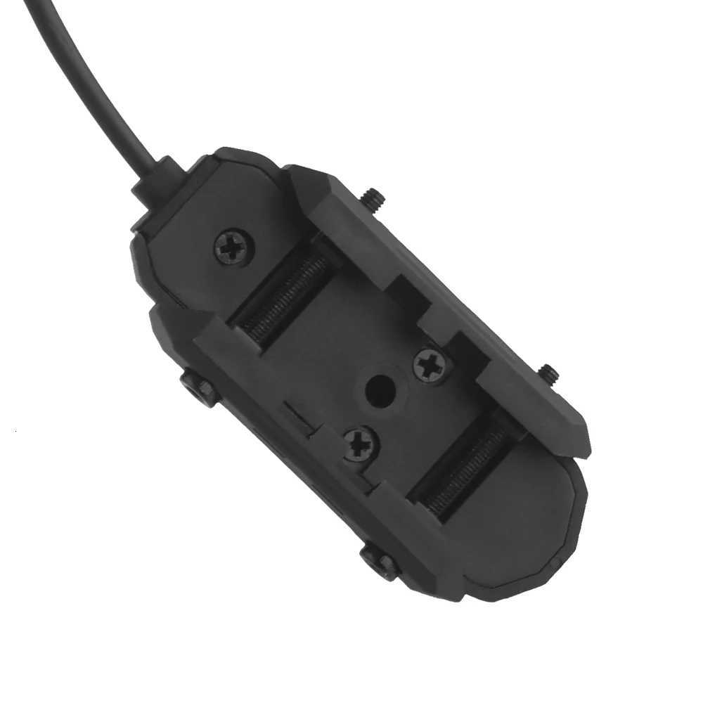 TACGEAR AXON Picatinny M-lok Wire Button Switch Crane Laser 2.5mm SF Plug Adapter for SF Flashlight Weapon Light PEQXJ250728