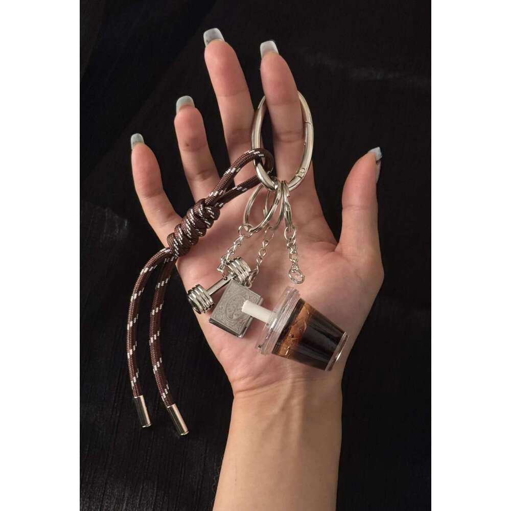 Miu Series Bag Pendant Dachshund Dog Plush Toy Decoration Backpack Car Hanging Rope High-end Keychain Baseball Accessories