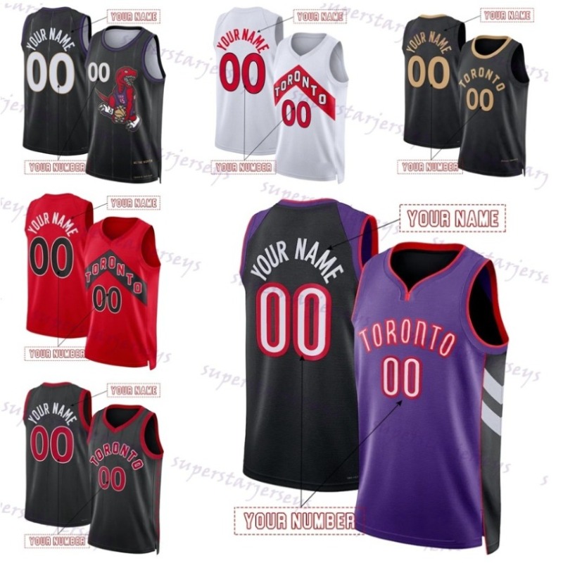Personalized Custom Scottie Barnes 4 Carter 15 Custom Basketball Jersey Barrett Stitched Jerseys Mens Womens Youth