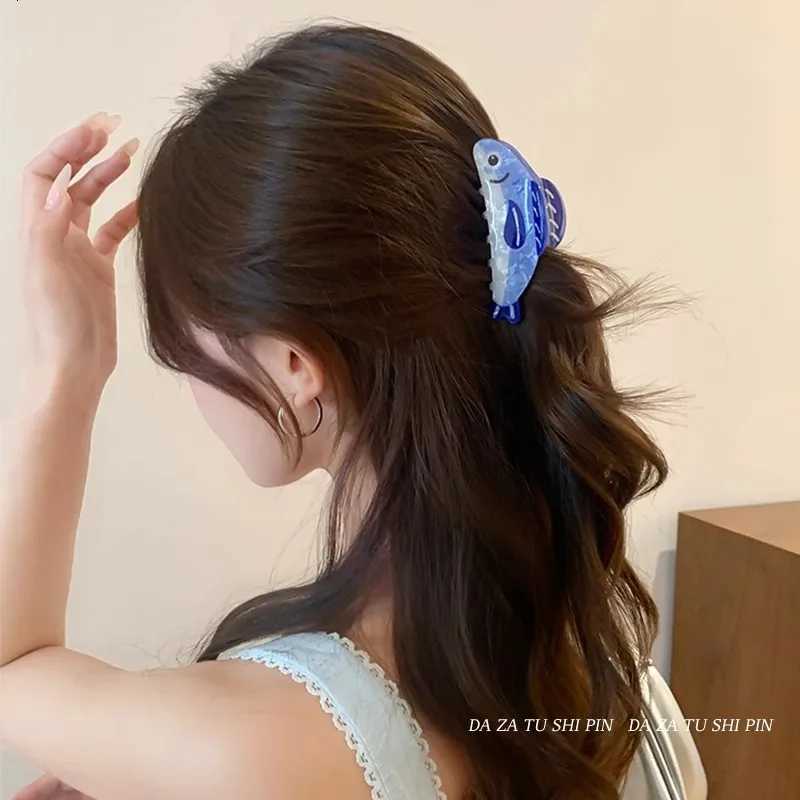 ute Tsartun Sardine Niche Hair Claw For Women Girls Sweet Hair Ornament Claw Clip Hairpin Hair Clip Fashion Hair Accessories Z250729