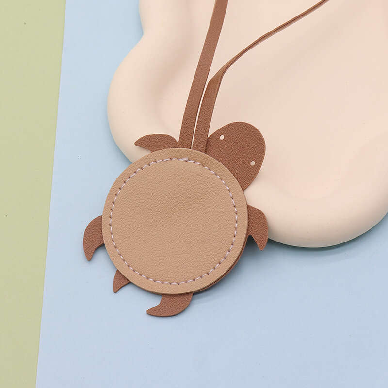 Fashion Simple PU Animal Turtle Leather Bag Car High-end Pendant