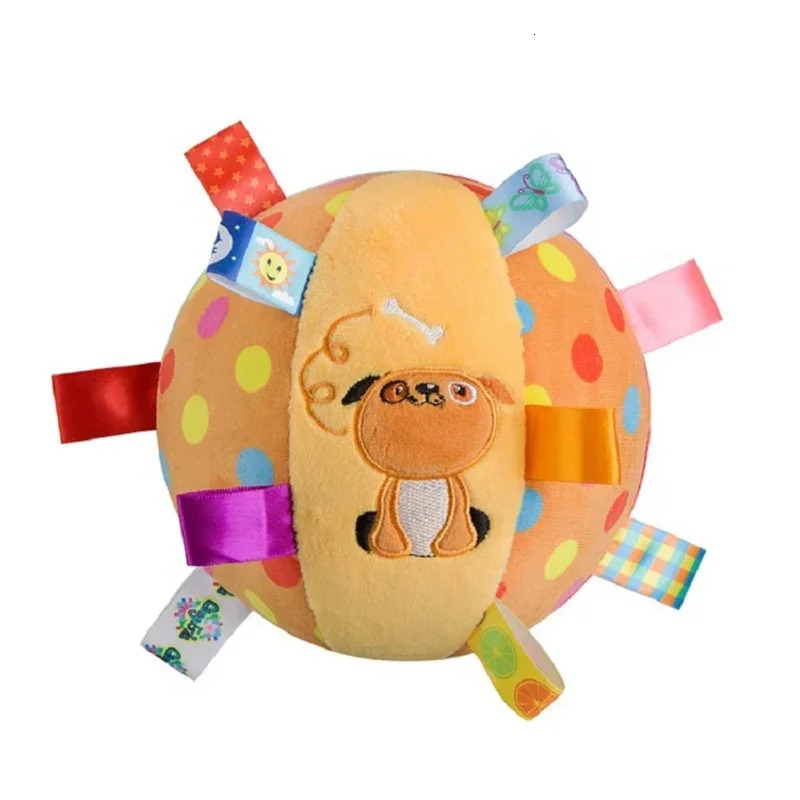 Interactive Ball Dog Toy with Built Bite Resistant Plush Handle Decompress Training for Aggressive Chewers Fun Pet Supplies 250729