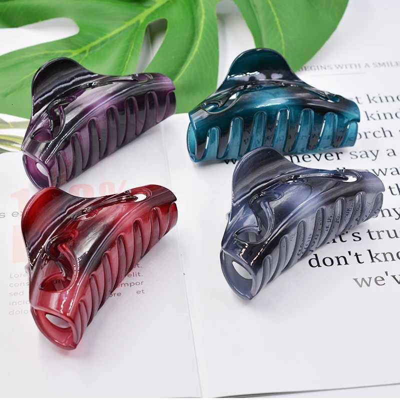 Vintage Hair Clips for Women Elegant Solid Crab Hair Clips for Girls Hair Claw Clips Hair Accessories Z250729