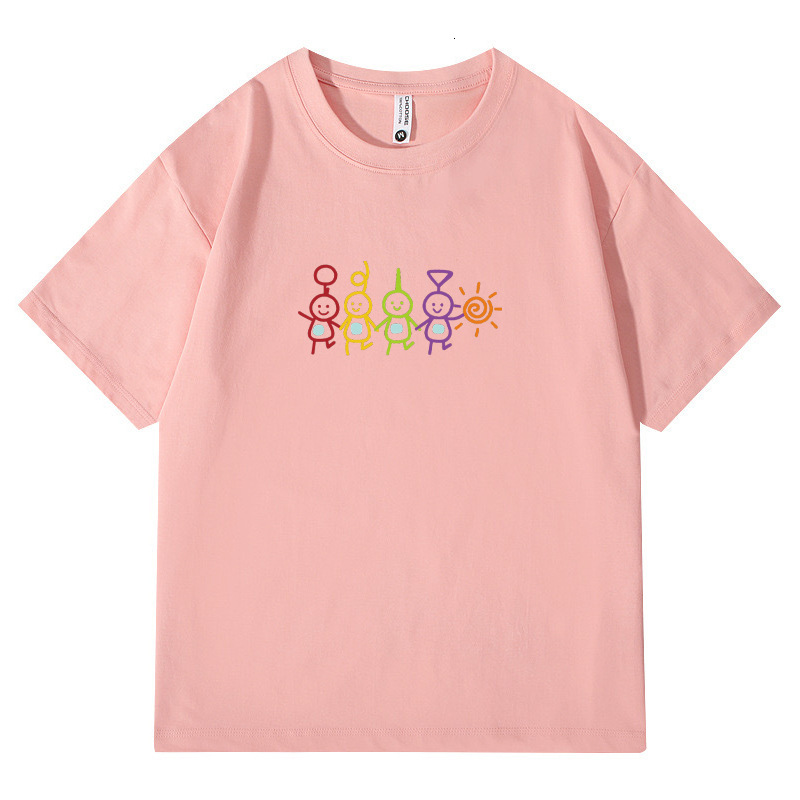 2025 High Quality Hot selling Heavy Text Printed Short Sleeve T-shirt Summer Men's fashion and Women's Cotton Loose Half Sleeve T-shirt New 