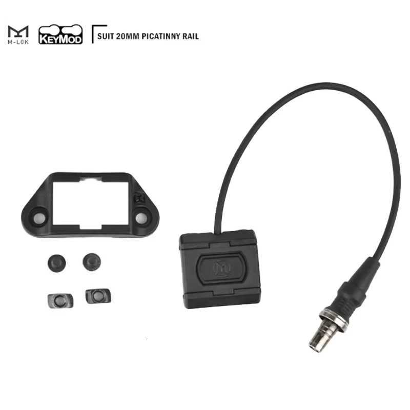 Tactical Wadsn M300 M300A MINI Scout Light Metal Flashlight With Modbutton Switch Airsoft Light Hunting Rifle LanternXJ250728