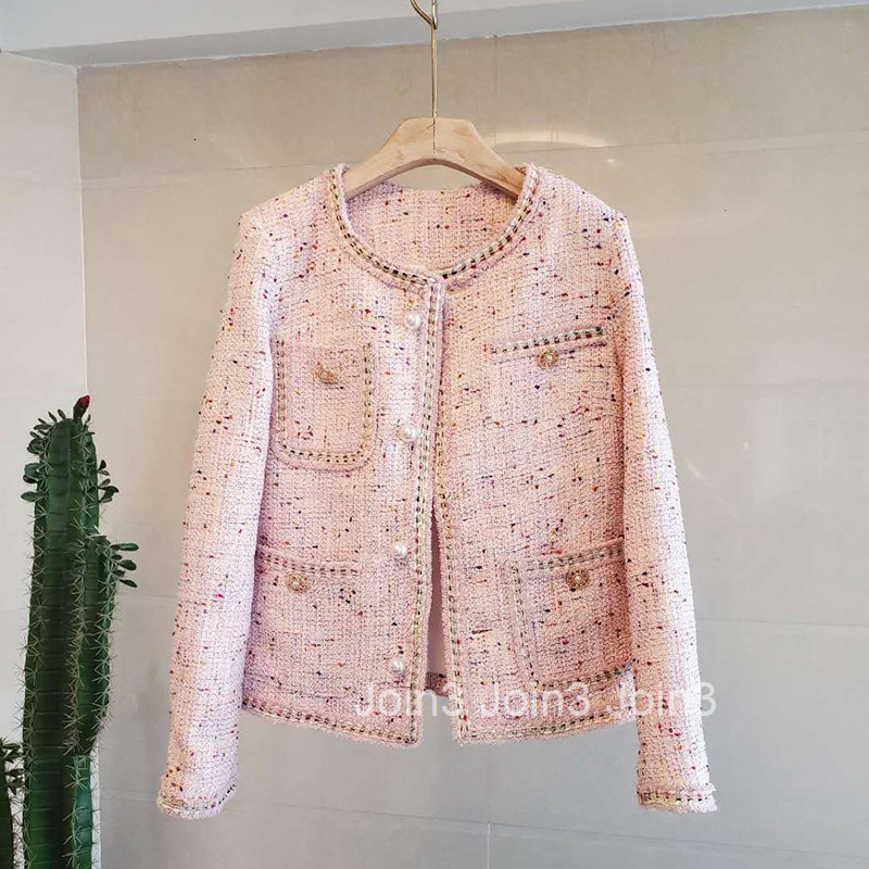 Autumn and winter French foreign style fashion small fragrance suit womens coat dress two aging coat women