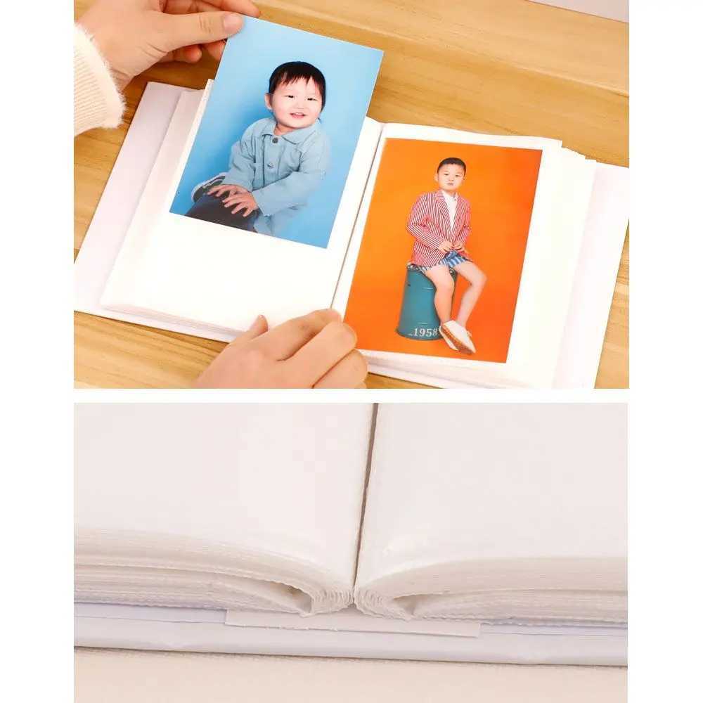 Hot 4R Photo Album 100 Pockets Family Photo Collection Book DIY Photocard Holder Photo Storage Album Gift Memorial Book Z250729