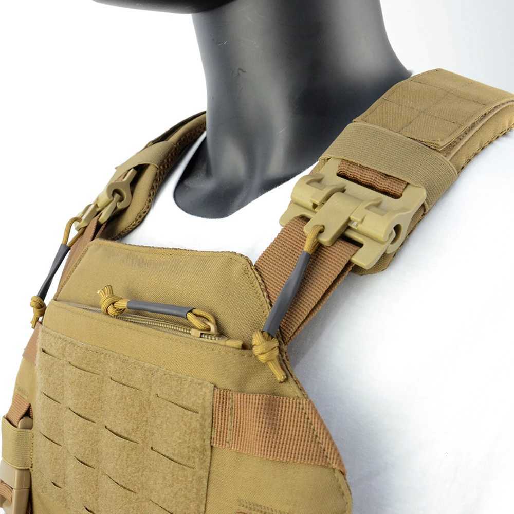 Tactical Vest With Triple Mag Pouch Quick Release Elastic Cummerbund MOLLE system Hunting clothes Qirsoft Equipment1000D Nylon Z250728
