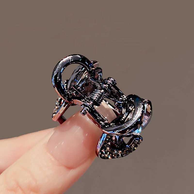 Exquisite Crystal Rhinestone Small Hair Claw Girl Forehead Bangs Clip Cute Side Clip Princess Head Hair Slide New Style Hair Accessory Z250729