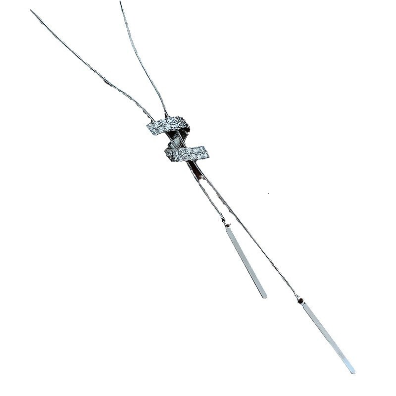 Adjustable Spiral Long Sweater Chain High-End Fashion New Non-Fading Necklace for Women Jewelry for Women