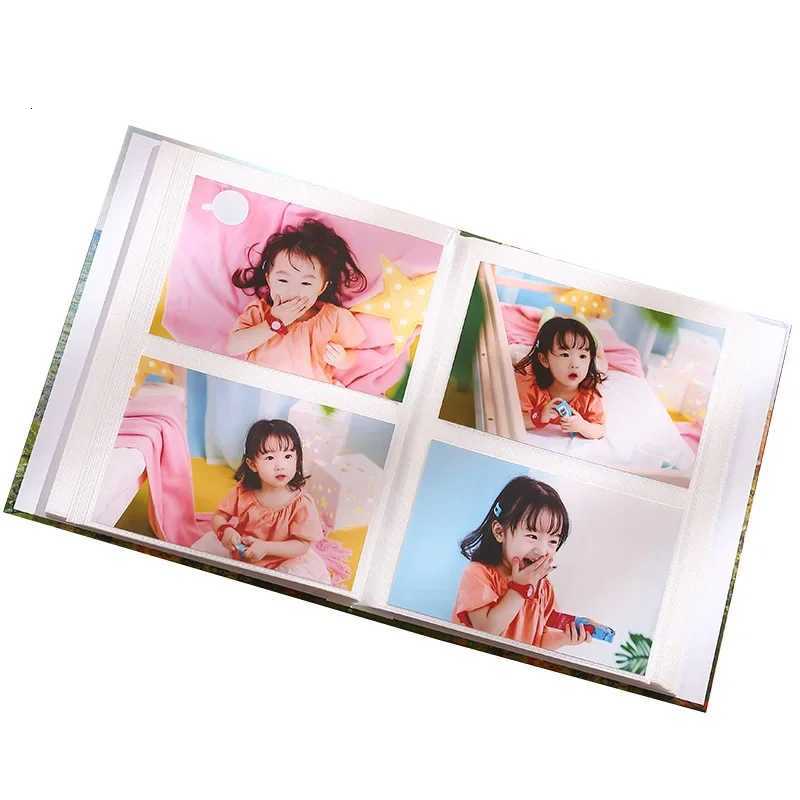 5 Inch Insert Oil Painting Large Capacity Family Photo Album Book Couples Memorial Album 200 Photos Baby Growth Album Z250729