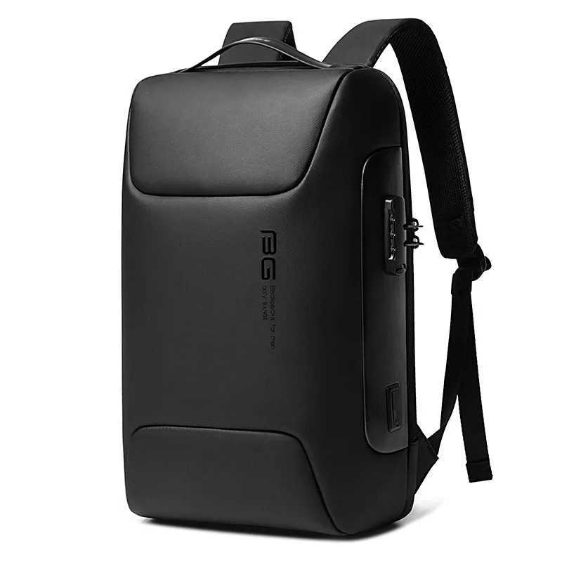 BANGE New Backpack Aesthetic Design Business Backpack Men Anti-theft Waterproof School Laptop Backpacks USB Charging Travel Bag S250728